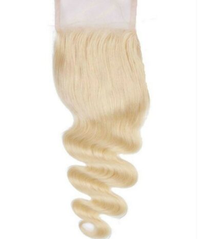 Russian Blonde Body Wave Closure