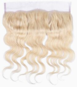 Russian Blonde Body Wave Frontal